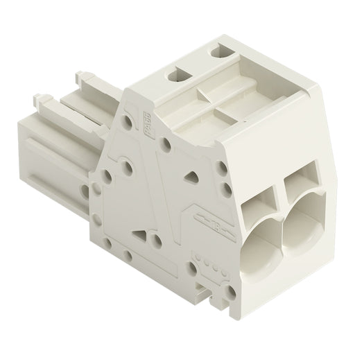 WAGO - Ein- und mehrpolige Klemmenleiste 1-Leiter-Federleiste 831-3105/135-000 CAGECLAMP,10mm²,lgr − 36 Stück