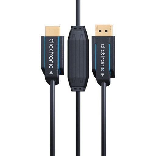 Clicktronic - Konfektioniertes A/V-Kabel DisplayPort/HDMI-Adapterk. 44926 5m,4K