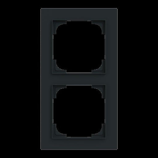 Busch-Jaeger - Abdeckrahmen Abdeckrahmen 2-fach 1722-45M − 1 Stück by Busch-Jaeger
