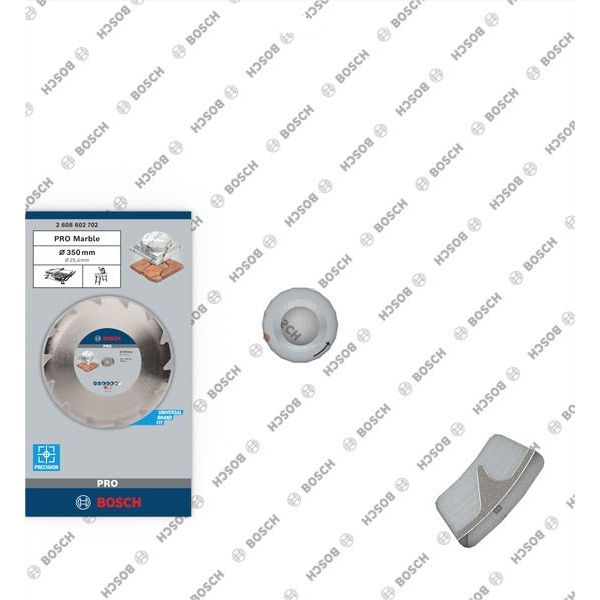 Bosch - Trenn-/Schleifscheibe Diamanttrennscheibe 2608602702 PRO Marble