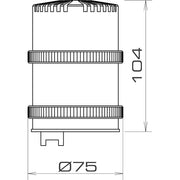Grothe - Signalsäulenelement, akustisch Schallgeber TSG 8781 12V/24V