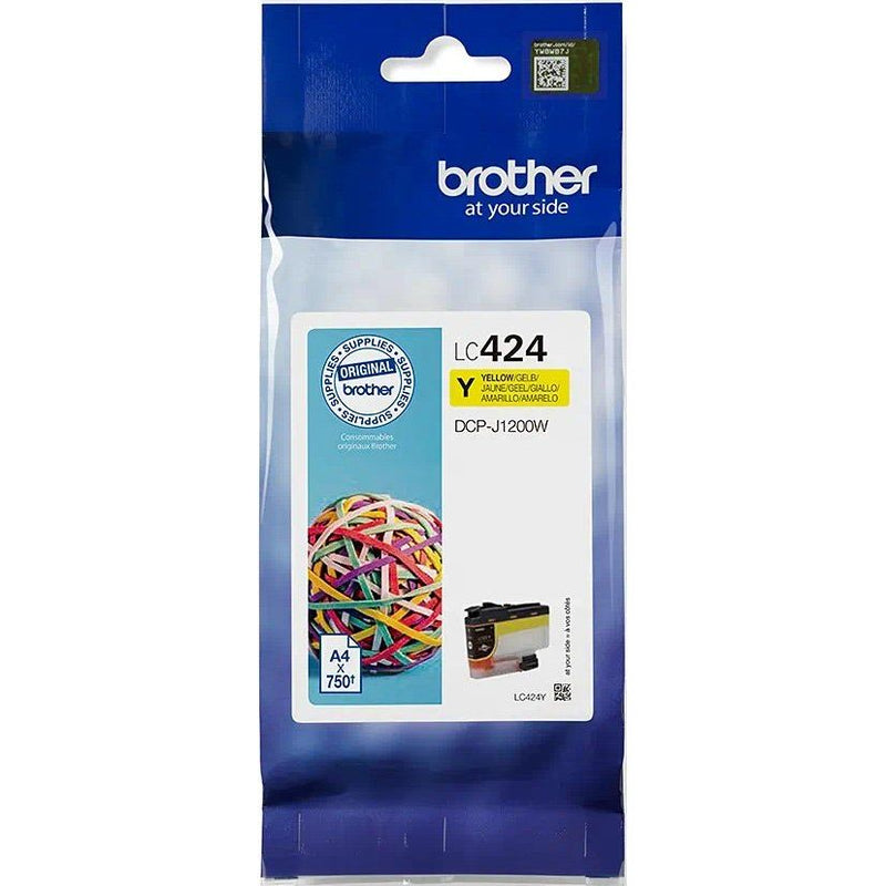 Brother - Verbrauchsmaterial für Telefax/Drucker/MFC Tintenpatrone LC-424Y ge