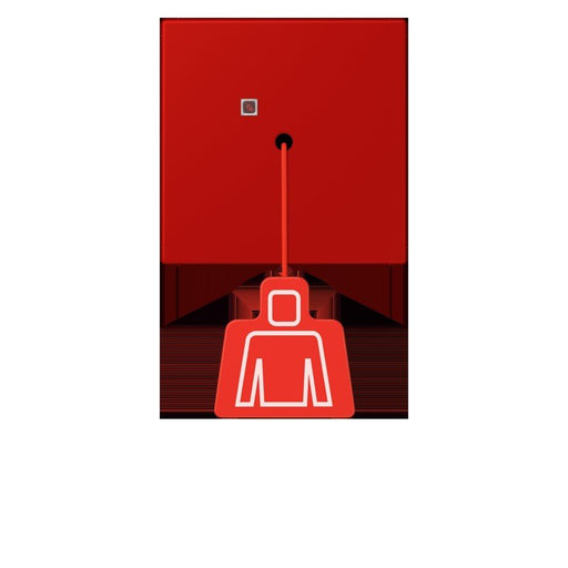 Jung - Behindertenelement für Installationsschalterprogramme Notrufsystem Zugtaster NRS LC 0834 ZT 227 rouge vermillon 31