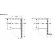 Bosch - Kühl-/Gefrierkombination Kühlgerät-Set Express KGHN36VICT KGN36VICT+KSZ10010