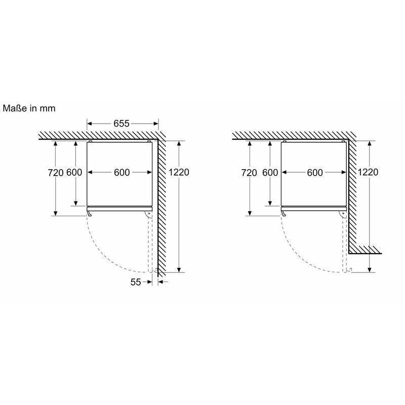 Bosch - Kühl-/Gefrierkombination Kühlgerät-Set Express KGHN36VICT KGN36VICT+KSZ10010