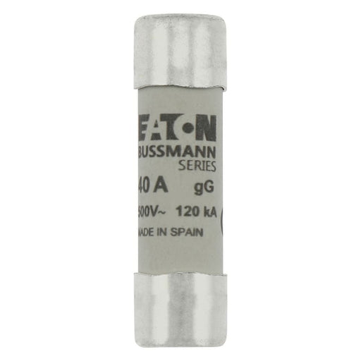 Eaton - Zylindrische Sicherung Sicherungseinsatz Nieders. CYLINDRICA#C14G40 40A AC 500V 120kA − 10 Stück