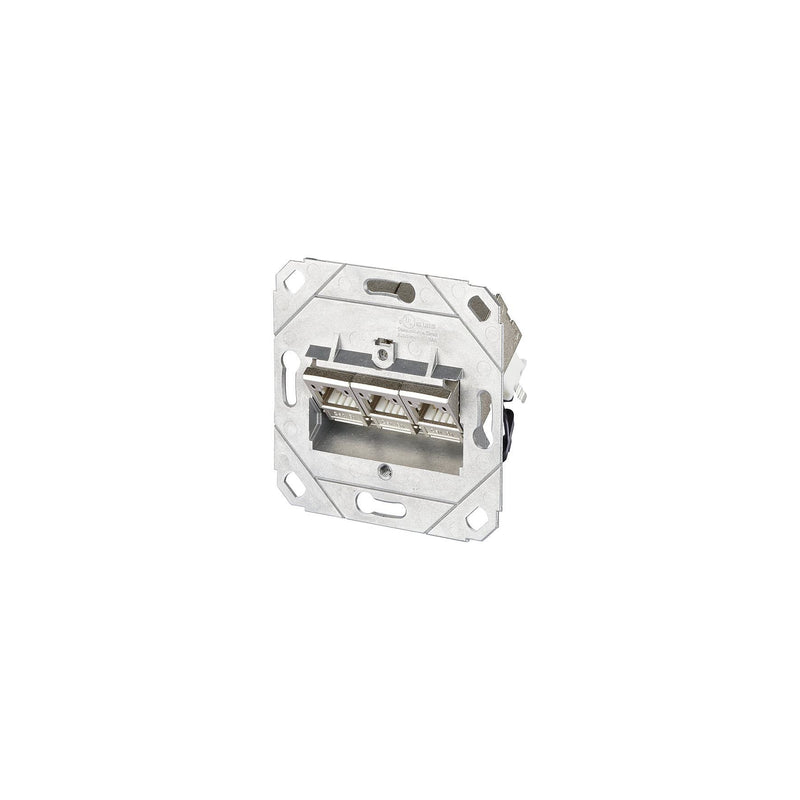 Metz Connect - Kommunikationsanschlussdose Kupfer Anschlussdose C6Amodul UP0 130B12D31200-E 3Port 270 UP0