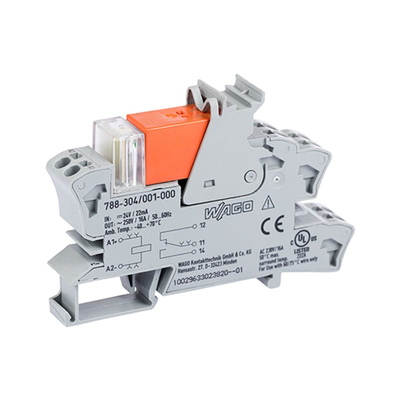 WAGO - Schaltrelais Relaismodul 788-304/001-000 DC 24 V,1 Wechsler