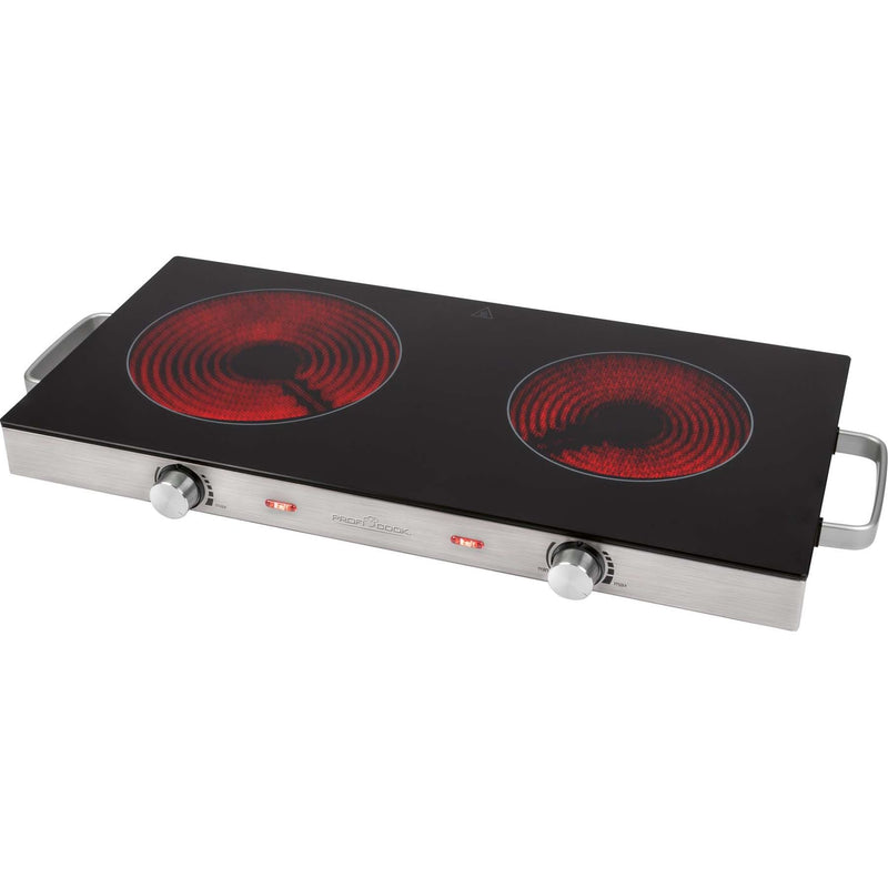 PROFICOOK - Kochfeld Doppelkochplatte PC-DKP 1211 inox Infrarot