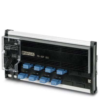 Phoenix Contact - Feldbus, Dez. Peripherie - Einspeise- und Segmentmodul Gerätekoppler FB-8SP ISO − 1 Stück