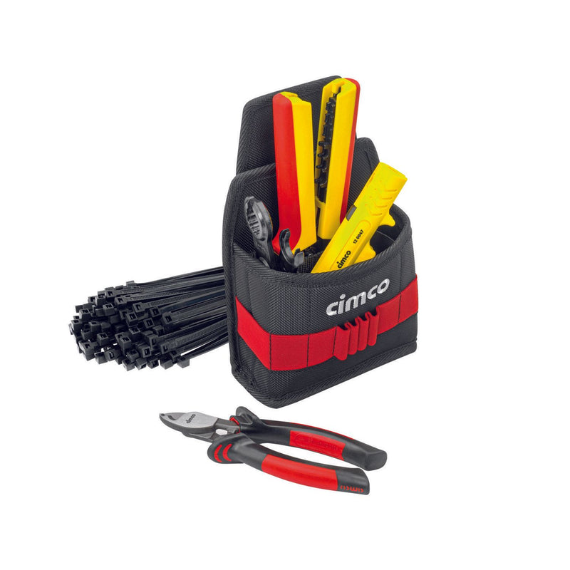 Cimco Werkzeuge - Werkzeugset Gürteltasche 170475 Wave Solar  − 1 Stück