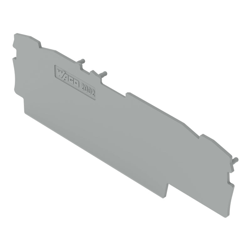 WAGO - Abschluss- und Zwischenplatte für Reihenklemme Abschluss-u.Zwischenplatte 2002-1891 Top Job S 4L − 25 Stück