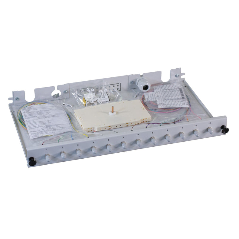 EFB-Elektronik - Patchpanel LWL Spleißbox OM2 B71006.12 12xST