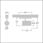 Thorn - Downlight/Strahler/Flutlicht LED - Strahler GRAFFITI #96108745 940