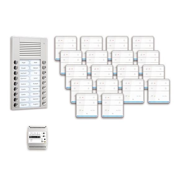 TCS Tür Control - Türsprech-Set pre:pack Audio AP 18WE PPAF18-EN/01 m.Außenstation PES