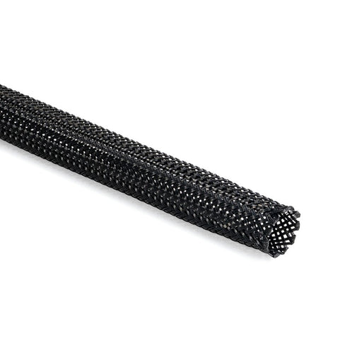 HellermannTyton - Hohlgeflechtschlauch Geflechtschlauch HEGPA6640-N66-BK-L4 Polyamid, schwarz − 50 Meter