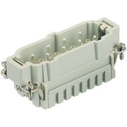 Harting - Kontakteinsatz für Rechtecksteckverbinder Stifteinsatz 09340062616 HAN 6 HVES-M