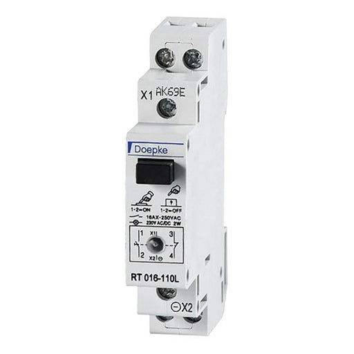 Doepke - Taster für Reiheneinbau Taster mit LED RT 016-110L