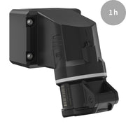 Walther Werke - CEE-Steckdose (IEC 60309) CEE NEO Wandsteckdose FW111401CC 16A 4P 1h IP54 − 5 Stück