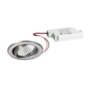 Brumberg Leuchten - Downlight/Strahler/Flutlicht LED-Einbaustrahler 39369223 3000K edelst. dimm