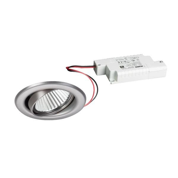 Brumberg Leuchten - Downlight/Strahler/Flutlicht LED-Einbaustrahler 39369223 3000K edelst. dimm