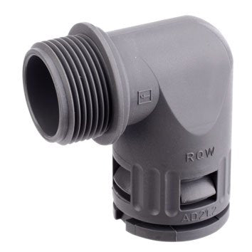 Flexa - Kunststoff-Wellschlauch-Verschraubung Schnellverschraubung RQW-M AD 54.5/M63gr − 5 Stück