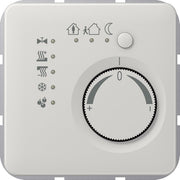 Jung - Bussystem-Raumtemperaturregler KNX Stetigregler lgr CD 2178 LG mit int.Busankoppler