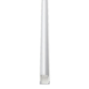 Nobile - Zubehör/Ersatzteile für Lichtschlauch/-band Alu U-Profil 2m 5011146810 Abdeckung opal − 1 Stück