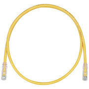 Panduit - Patchkabel Kupfer UTP Patchkabel Cat.6 UTP28SP10MYL AWG28 gelb 10,0m − 10 Stück