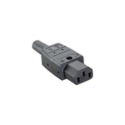 Bachmann - Geräteanschlussdose Kaltgerätedose sw 915.170 Kunststoff