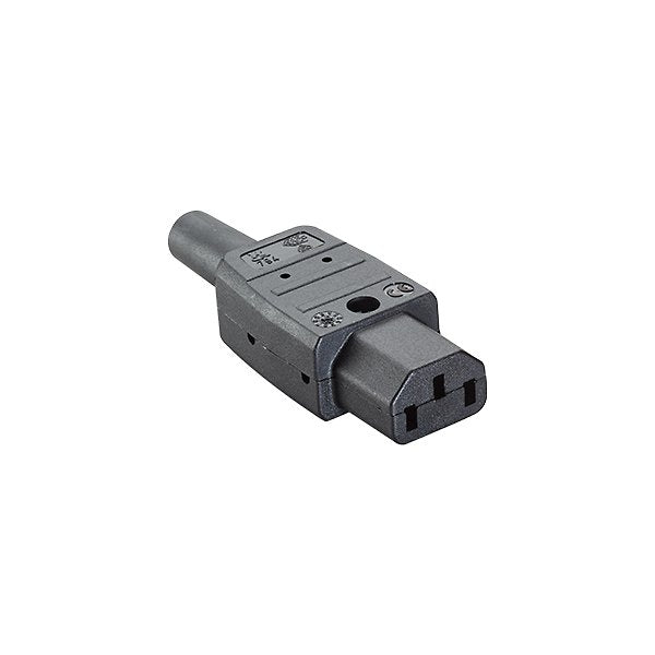 Bachmann - Geräteanschlussdose Kaltgerätedose sw 915.170 Kunststoff