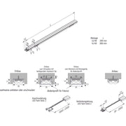 Hera - Decken-/Wandleuchte LED-Stab ohne Dunkelzonen 20202123305 doppelt