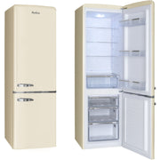 Amica - Kühl-/Gefrierkombination Kühl/Gefrierkombi KGCR 387 101 B RETRODESIGN