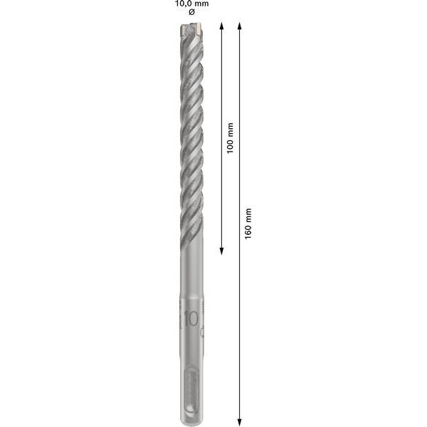 Bosch - Bohrer PRO SDS plus-5X 2608833798 Hammerbohrer 10 x