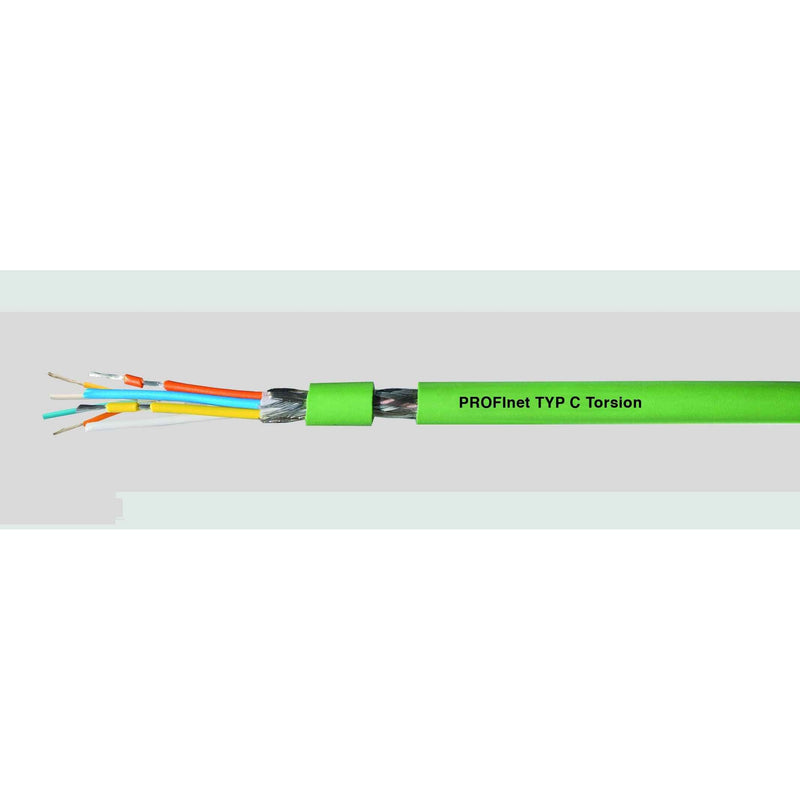 Daten- und Kommunikationskabel HEL ETN T 2x2xAWG22/19 PUR ETNT2x2xAWG22/19PUR 2x2xAWG22/19 grün