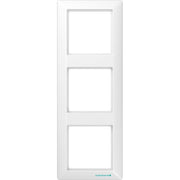Jung - Abdeckrahmen Rahmen 3-fach aws ABAS 583 WW waage/senkrecht