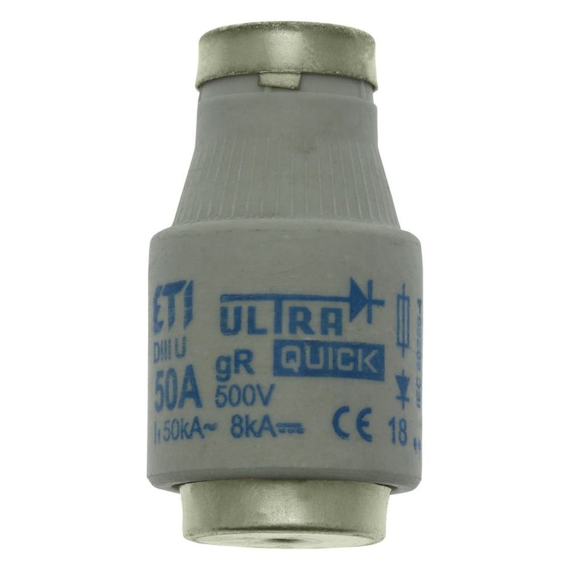 Eaton - D-Sicherungseinsatz Sicherungseinsatz Nieders. SICHERUNG-#50D33R 50A AC 500V 50kA − 5 Stück