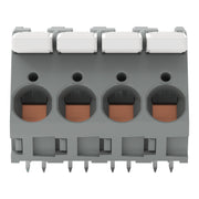 WAGO - Leiterplattenklemme Hebel 2716-104 16mm²,grau − 30 Stück