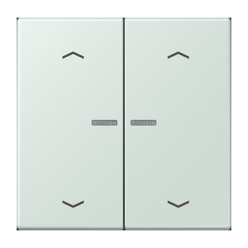 Jung - Bedienelement intelligent Taster mit Pfeilsymbolen BT LC 17102 P 215 ceruleen pale