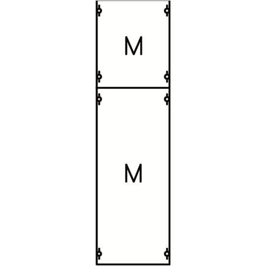 Striebel&John - Verteilerfeld für Installationsverteiler Verteilerfeld 1M2A