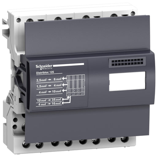 Schneider Electric - Hauptleitungsklemme PrismaSeT-P, Linergy DX LVS04045 Verteilerblock, 4pol − 1 Stück