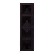 Jung - Abdeckrahmen Rahmen 4-fach LC 984 248 noir divoire