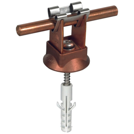 DEHN - Leitungshalter für Blitzschutz Leitungshalter LHDG8H20HS5X50KD8CUB DEHNgrip Cu f. H20mm