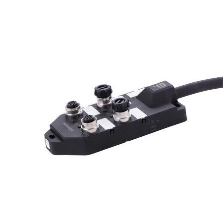 Harting - Passiver Sensor-/Aktor-Verteiler (mit Leitung) Verteilerboxen vormontier. 090700101251 Stammleitung