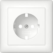 Gira - Zubehör/Ersatzteile für Installationsschalterprogramme Abd. SCHUKO-Steckd. 492904 Vollpl