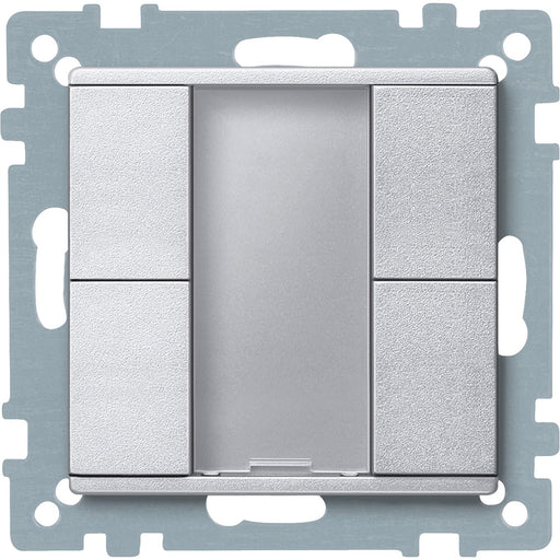Merten - Bussystem-Tastsensor Taster 2f. plus alu 627660