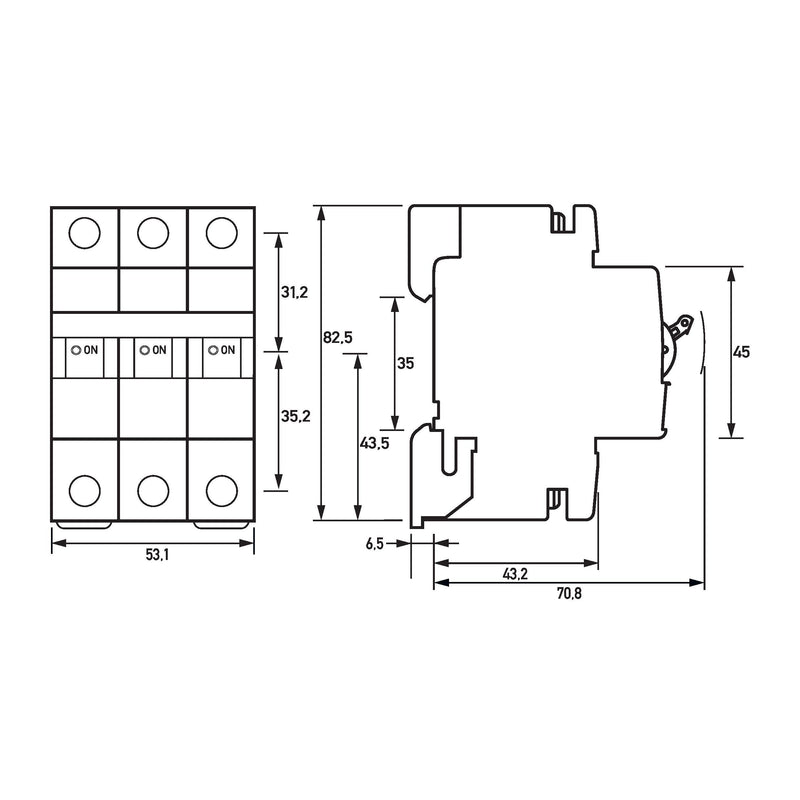 Doepke - Leitungsschutzschalter DLS 6H B32-3 6KA