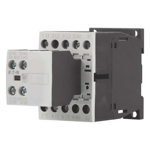Eaton - Leistungsschütz zum Schalten von Wechselstrom Leistungsschütz DILM12-21(230V50HZ) 2S1Ö 5,5KW/400V,AC