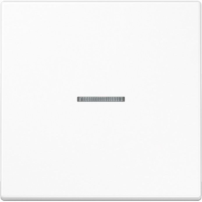 Jung - Abdeckung/Bedienelement für Installationsschalterprogramme Wippe LS 101 KO5 WW f.Taster KO