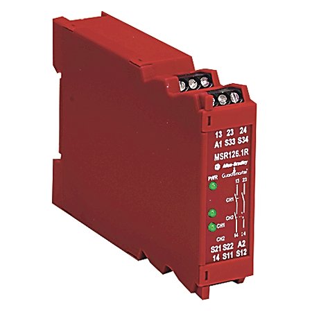 Rockwell - Gerät zur Überwachung von sicherheitsgerichteten Stromkreisen MSR126T 24VUC 440R-N23117 440R-N23117 − 1 Stück